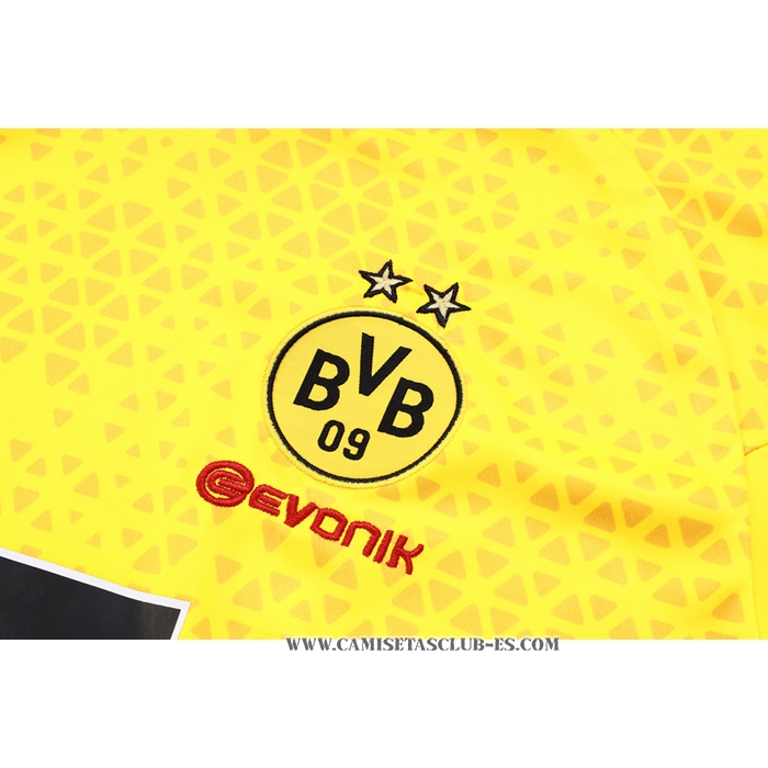 Camiseta de Entrenamiento Borussia Dortmund 23-24 Amarillo